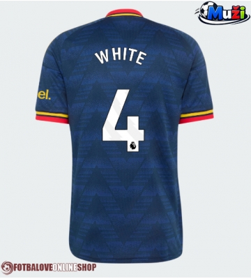 Arsenal Ben White #4 Venkovní Dres 2026-27 Krátkým Rukávem