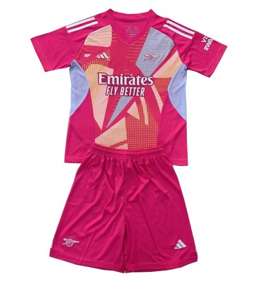 Arsenal Brankář Venkovní dres komplet pro Děti 2024-25 Krátkým Rukávem (+ Krátké kalhoty)