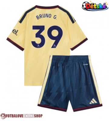 Arsenal Bruno Guimaraes #39 Alternativní dres komplet pro Děti 2026-27 Krátkým Rukávem (+ Krátké kalhoty)