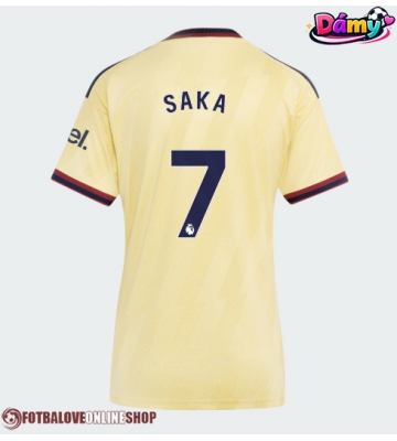 Arsenal Bukayo Saka #7 Alternativní Dres pro Dámy 2026-27 Krátkým Rukávem