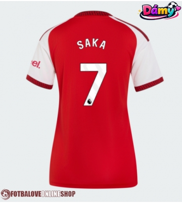 Arsenal Bukayo Saka #7 Domácí Dres pro Dámy 2026-27 Krátkým Rukávem
