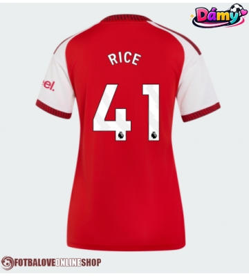 Arsenal Declan Rice #41 Domácí Dres pro Dámy 2026-27 Krátkým Rukávem