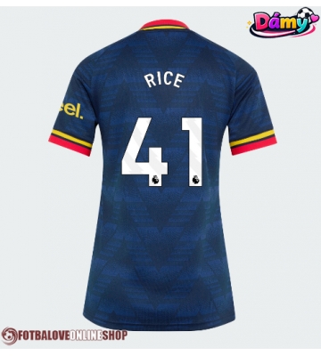 Arsenal Declan Rice #41 Venkovní Dres pro Dámy 2026-27 Krátkým Rukávem