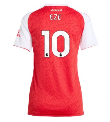 Arsenal Eberechi Eze #10 Domácí Dres pro Dámy 2025-26 Krátkým Rukávem