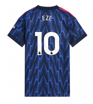 Arsenal Eberechi Eze #10 Venkovní Dres pro Dámy 2025-26 Krátkým Rukávem