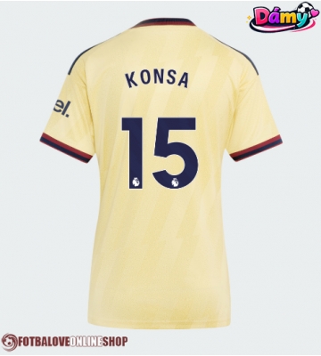 Arsenal Ezri Konsa #15 Alternativní Dres pro Dámy 2026-27 Krátkým Rukávem