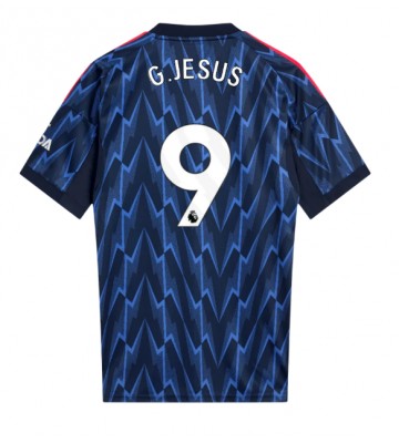 Arsenal Gabriel Jesus #9 Venkovní Dres 2025-26 Krátkým Rukávem
