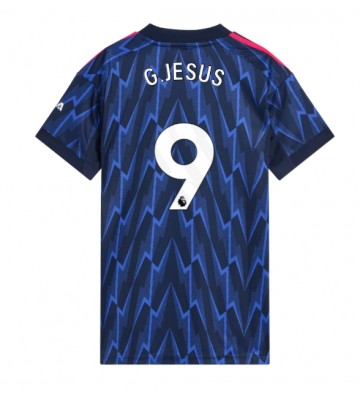 Arsenal Gabriel Jesus #9 Venkovní Dres pro Dámy 2025-26 Krátkým Rukávem