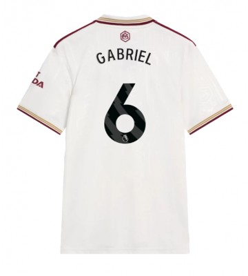 Arsenal Gabriel Magalhaes #6 Alternativní Dres 2025-26 Krátkým Rukávem