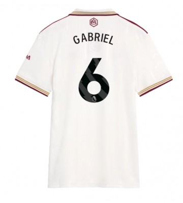 Arsenal Gabriel Magalhaes #6 Alternativní Dres pro Dámy 2025-26 Krátkým Rukávem