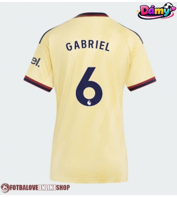 Arsenal Gabriel Magalhaes #6 Alternativní Dres pro Dámy 2026-27 Krátkým Rukávem