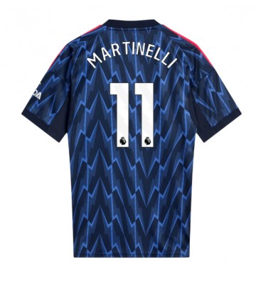 Arsenal Gabriel Martinelli #11 Venkovní Dres 2025-26 Krátkým Rukávem