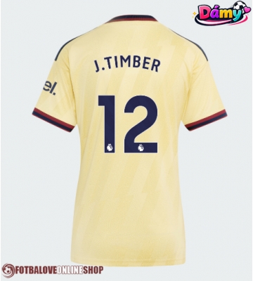 Arsenal Jurrien Timber #12 Alternativní Dres pro Dámy 2026-27 Krátkým Rukávem