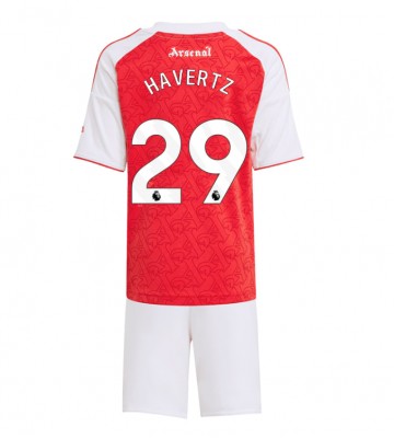 Arsenal Kai Havertz #29 Domácí dres komplet pro Děti 2025-26 Krátkým Rukávem (+ Krátké kalhoty)