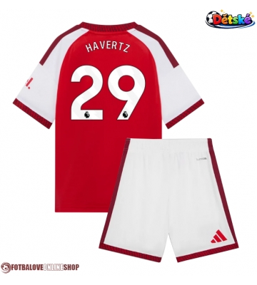 Arsenal Kai Havertz #29 Domácí dres komplet pro Děti 2026-27 Krátkým Rukávem (+ Krátké kalhoty)