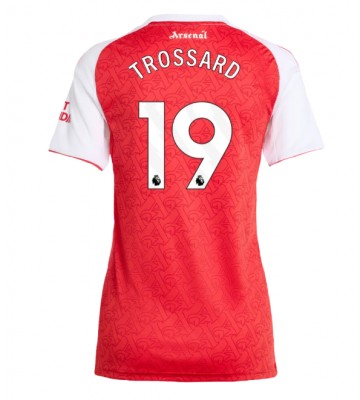 Arsenal Leandro Trossard #19 Domácí Dres pro Dámy 2025-26 Krátkým Rukávem