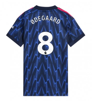 Arsenal Martin Odegaard #8 Venkovní Dres pro Dámy 2025-26 Krátkým Rukávem