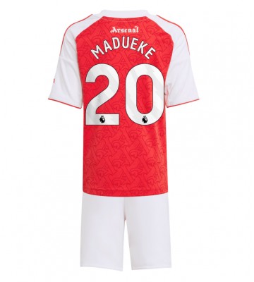 Arsenal Noni Madueke #20 Domácí dres komplet pro Děti 2025-26 Krátkým Rukávem (+ Krátké kalhoty)