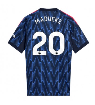 Arsenal Noni Madueke #20 Venkovní Dres 2025-26 Krátkým Rukávem