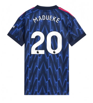 Arsenal Noni Madueke #20 Venkovní Dres pro Dámy 2025-26 Krátkým Rukávem