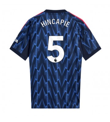 Arsenal Piero Hincapie #5 Venkovní Dres 2025-26 Krátkým Rukávem Arsenal Piero Hincapie #5 Venkovní Dres 2025-26 Krátkým Rukávem