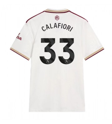 Arsenal Riccardo Calafiori #33 Alternativní Dres 2025-26 Krátkým Rukávem