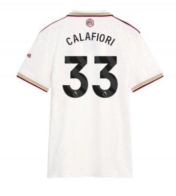 Arsenal Riccardo Calafiori #33 Alternativní Dres pro Dámy 2025-26 Krátkým Rukávem
