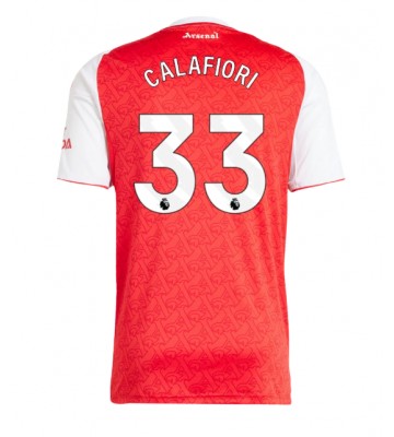 Arsenal Riccardo Calafiori #33 Domácí Dres 2025-26 Krátkým Rukávem