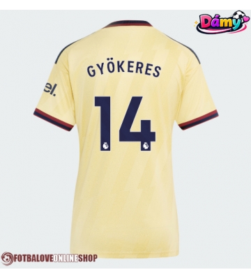 Arsenal Viktor Gyokeres #14 Alternativní Dres pro Dámy 2026-27 Krátkým Rukávem