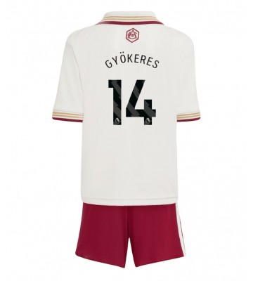 Arsenal Viktor Gyokeres #14 Alternativní dres komplet pro Děti 2025-26 Krátkým Rukávem (+ Krátké kalhoty)
