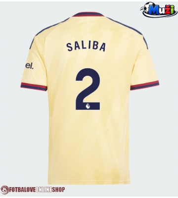 Arsenal William Saliba #2 Alternativní Dres 2026-27 Krátkým Rukávem