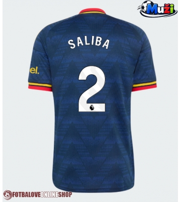 Arsenal William Saliba #2 Venkovní Dres 2026-27 Krátkým Rukávem