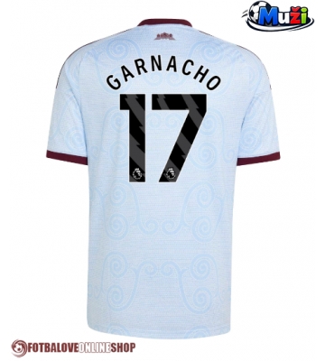 Aston Villa Alejandro Garnacho #17 Alternativní Dres 2026-27 Krátkým Rukávem