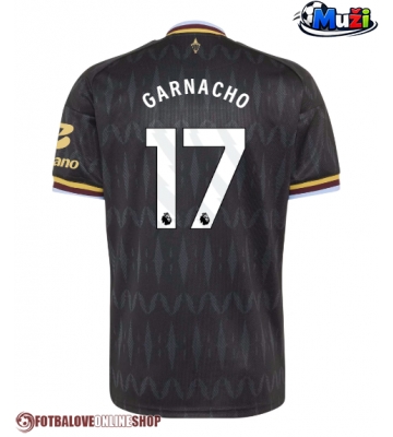Aston Villa Alejandro Garnacho #17 Venkovní Dres 2026-27 Krátkým Rukávem