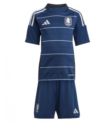 Aston Villa Alternativní dres komplet pro Děti 2024-25 Krátkým Rukávem (+ Krátké kalhoty)