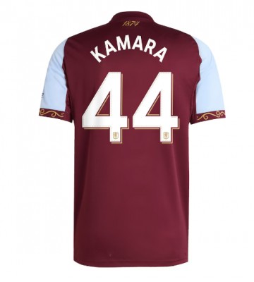 Aston Villa Boubacar Kamara #44 Domácí Dres 2025-26 Krátkým Rukávem