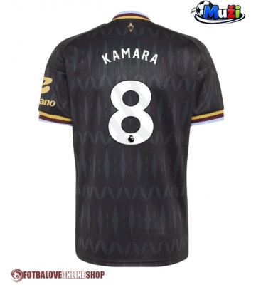 Aston Villa Boubacar Kamara #8 Venkovní Dres 2026-27 Krátkým Rukávem