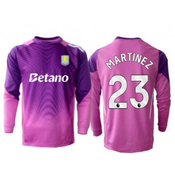 Aston Villa Emiliano Martinez #23 Brankář Alternativní Dres 2025-26 Dlouhým Rukávem