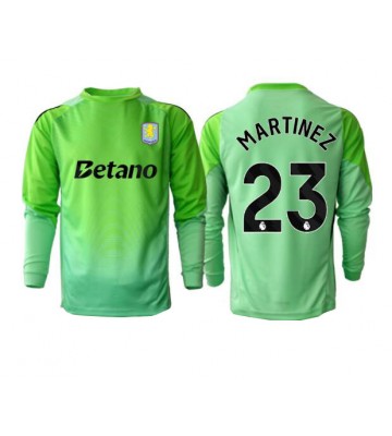 Aston Villa Emiliano Martinez #23 Brankář Venkovní Dres 2025-26 Dlouhým Rukávem