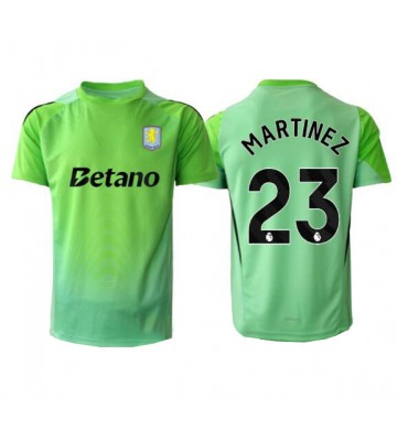 Aston Villa Emiliano Martinez #23 Brankář Venkovní Dres 2025-26 Krátkým Rukávem