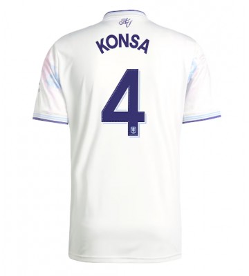 Aston Villa Ezri Konsa #4 Alternativní Dres 2025-26 Krátkým Rukávem
