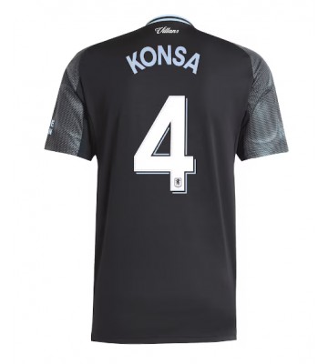 Aston Villa Ezri Konsa #4 Venkovní Dres 2025-26 Krátkým Rukávem