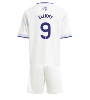 Aston Villa Harvey Elliott #9 Alternativní dres komplet pro Děti 2025-26 Krátkým Rukávem (+ Krátké kalhoty)