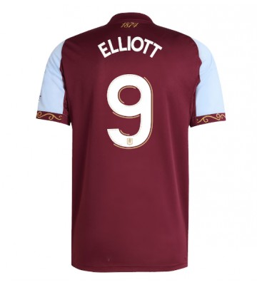 Aston Villa Harvey Elliott #9 Domácí Dres 2025-26 Krátkým Rukávem