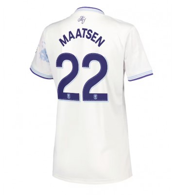 Aston Villa Ian Maatsen #22 Alternativní Dres pro Dámy 2025-26 Krátkým Rukávem Aston Villa Ian Maatsen #22 Alternativní Dres pro Dámy 2025-26 Krátkým Rukávem