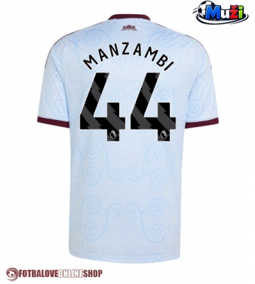 Aston Villa Johan Manzambi #44 Alternativní Dres 2026-27 Krátkým Rukávem