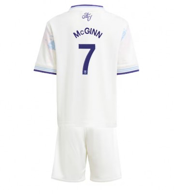 Aston Villa John McGinn #7 Alternativní dres komplet pro Děti 2025-26 Krátkým Rukávem (+ Krátké kalhoty)