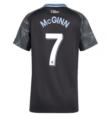 Aston Villa John McGinn #7 Venkovní Dres pro Dámy 2025-26 Krátkým Rukávem