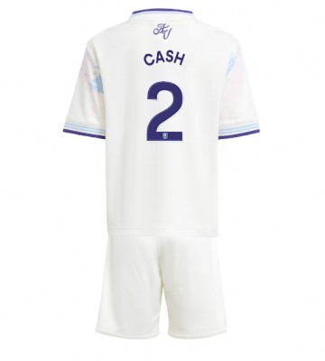 Aston Villa Matty Cash #2 Alternativní dres komplet pro Děti 2025-26 Krátkým Rukávem (+ Krátké kalhoty)