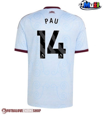 Aston Villa Pau Torres #14 Alternativní Dres 2026-27 Krátkým Rukávem